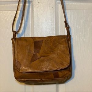 Crossbody Purse Satchel Brown Bag
